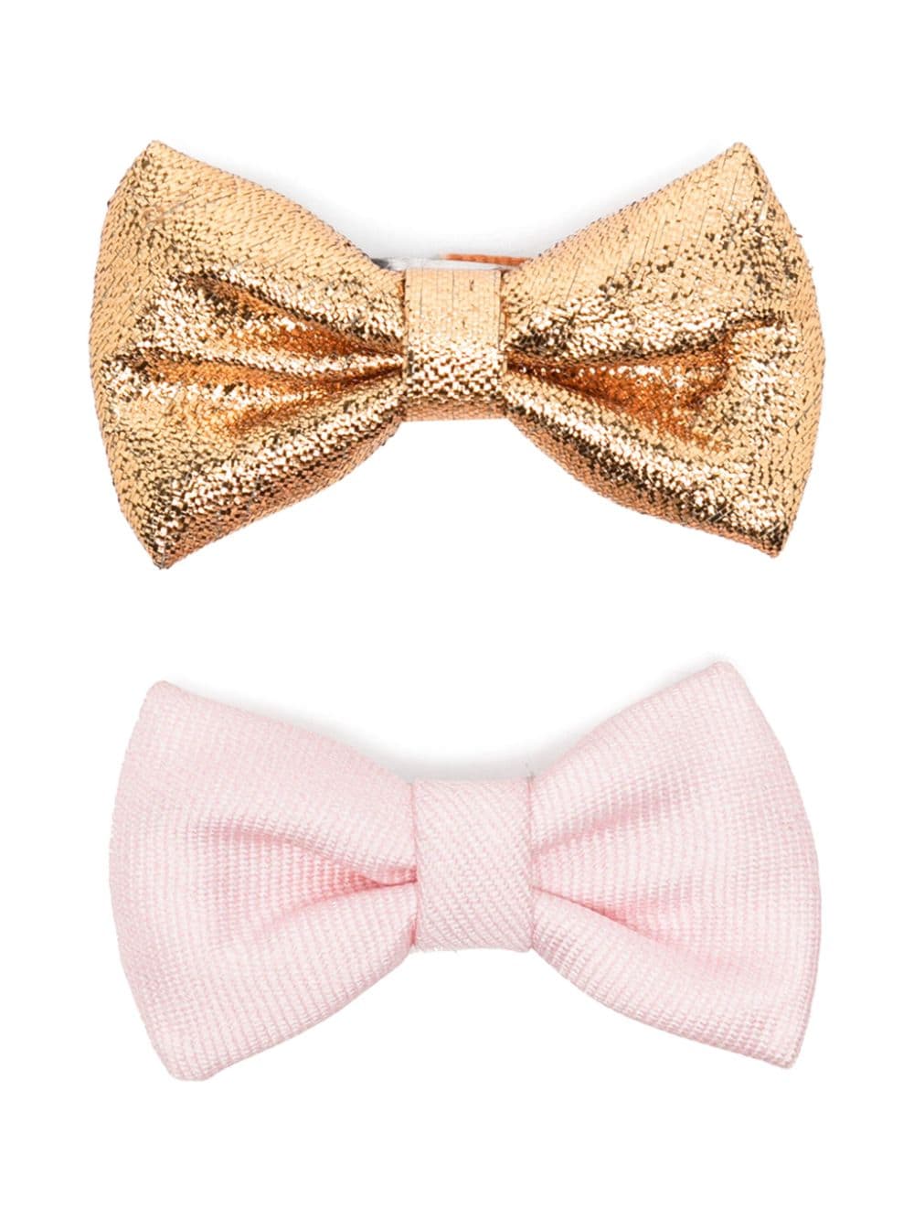 Hucklebones London bow hair clips (pack of two) - Pink von Hucklebones London