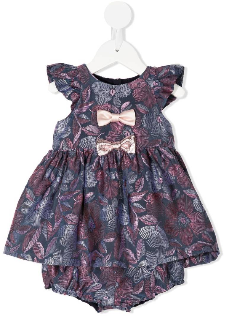 Hucklebones London floral-print bodice dress and bloomers - Multicolour von Hucklebones London