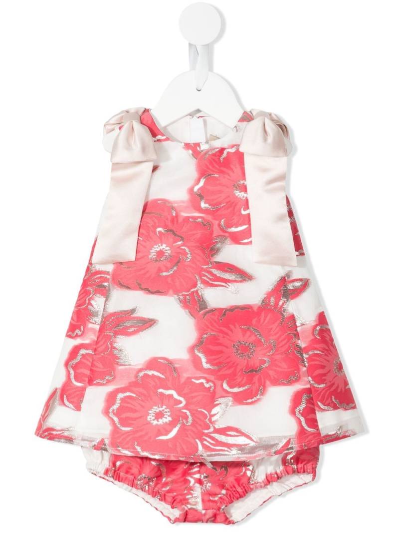 Hucklebones London floral-print flared dress - Pink von Hucklebones London