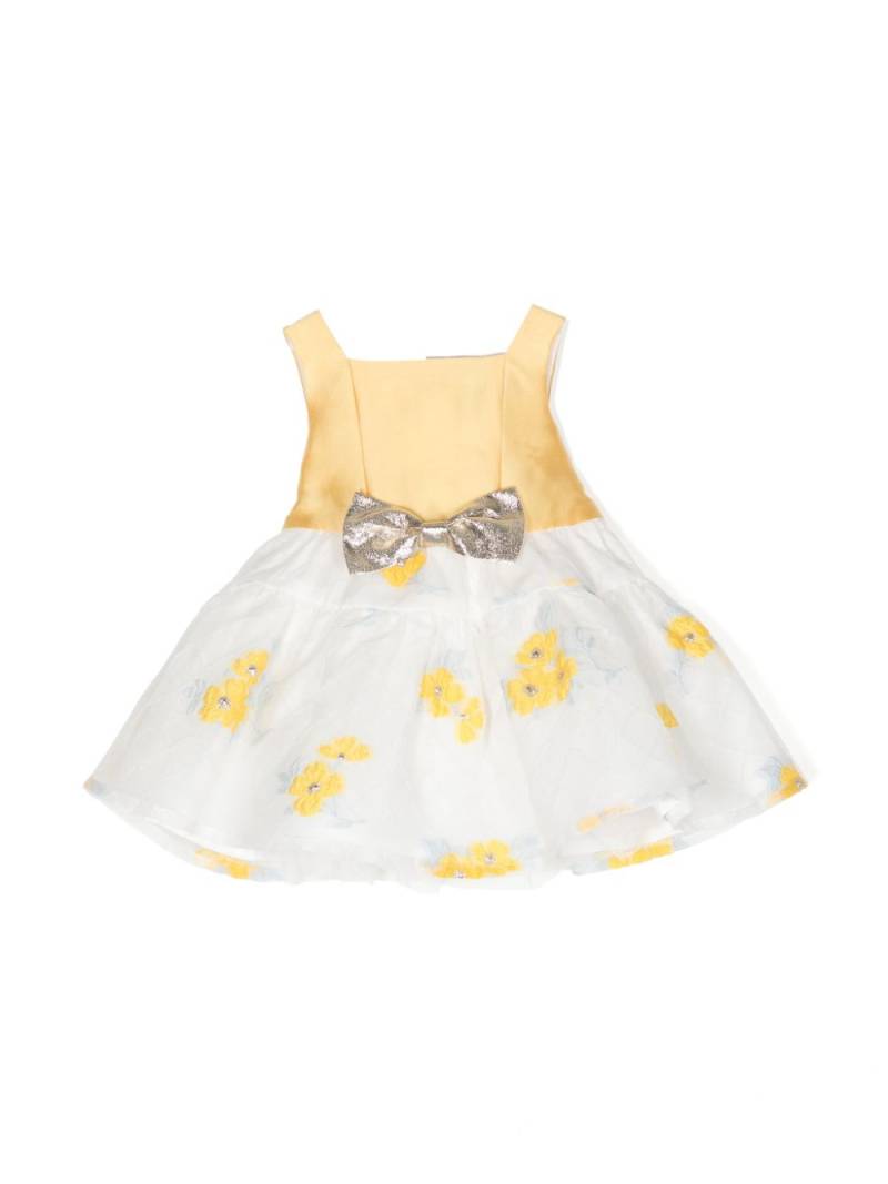 Hucklebones London floral-print satin dress set - Yellow von Hucklebones London