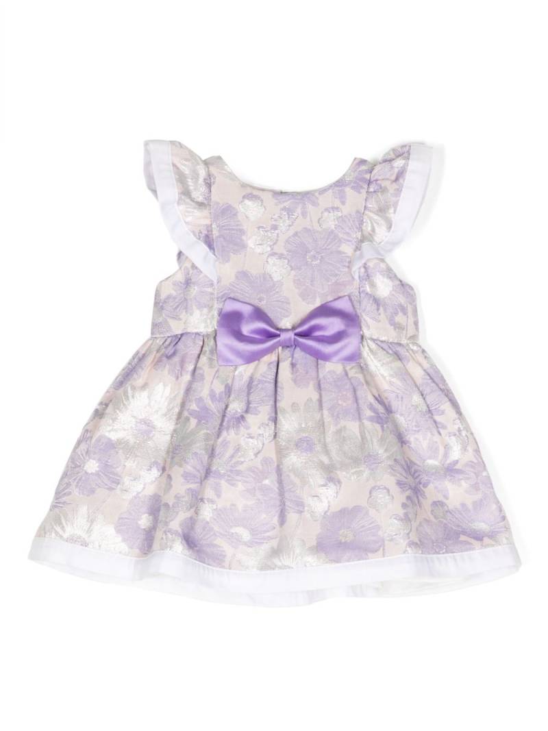 Hucklebones London gathered floral-print dress - Purple von Hucklebones London