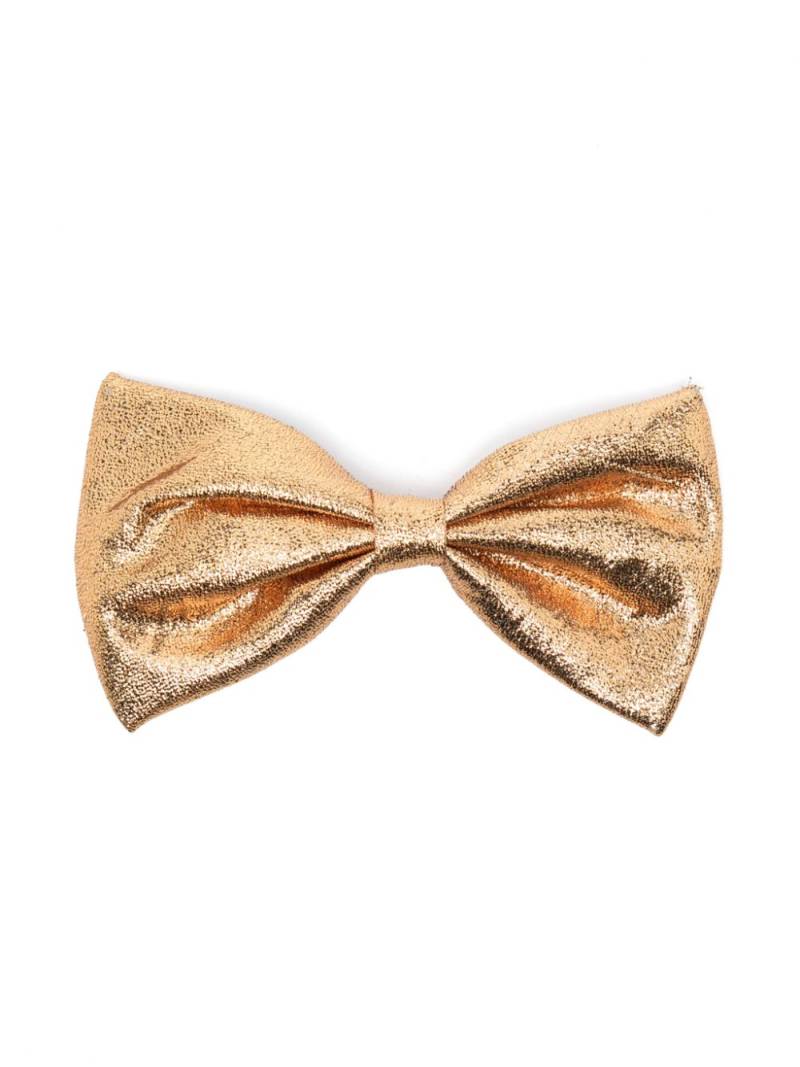 Hucklebones London metallic bow hair clip - Gold von Hucklebones London