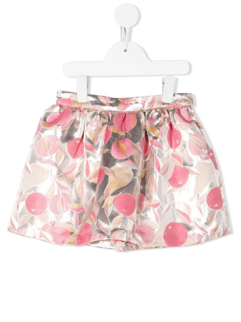 Hucklebones London metallic jacquard-print skirt - Multicolour von Hucklebones London