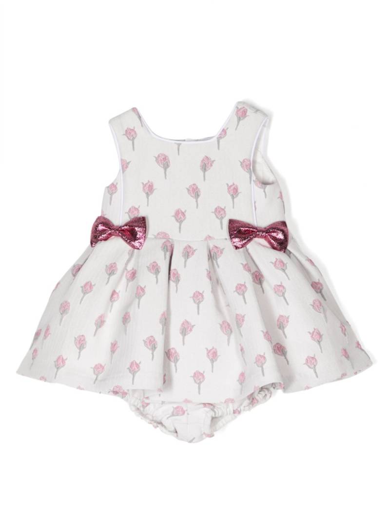 Hucklebones London rose-print dress set - White von Hucklebones London