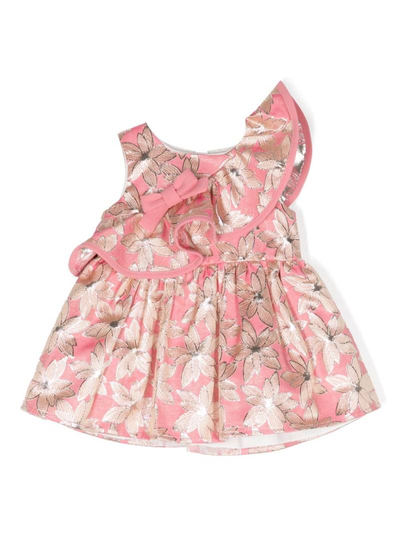 Hucklebones London ruffled jacquard dress set - Pink von Hucklebones London