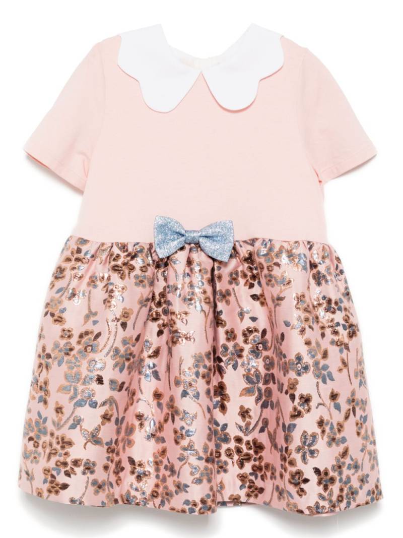 Hucklebones London scallop collar jersey dress - Pink von Hucklebones London