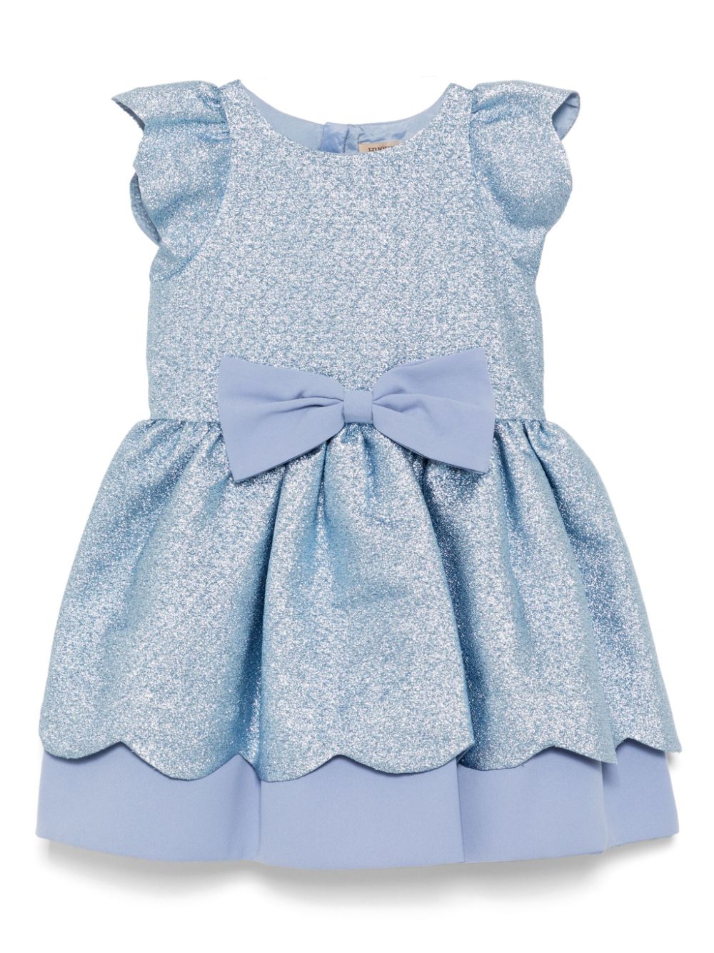 Hucklebones London scalloped bodice dress - Blue von Hucklebones London