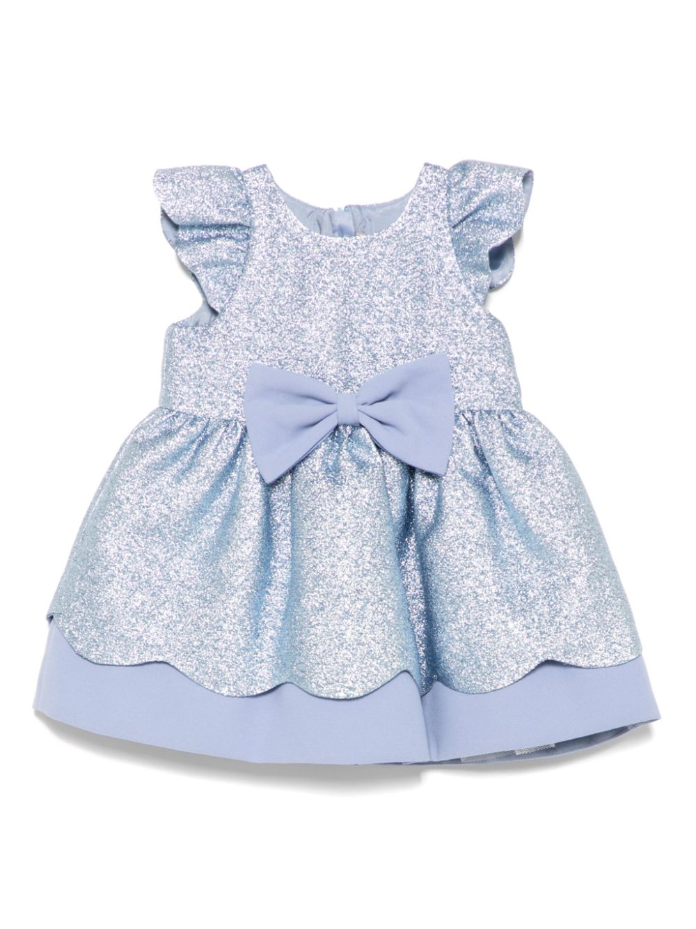 Hucklebones London scalloped bodice dress - Blue von Hucklebones London