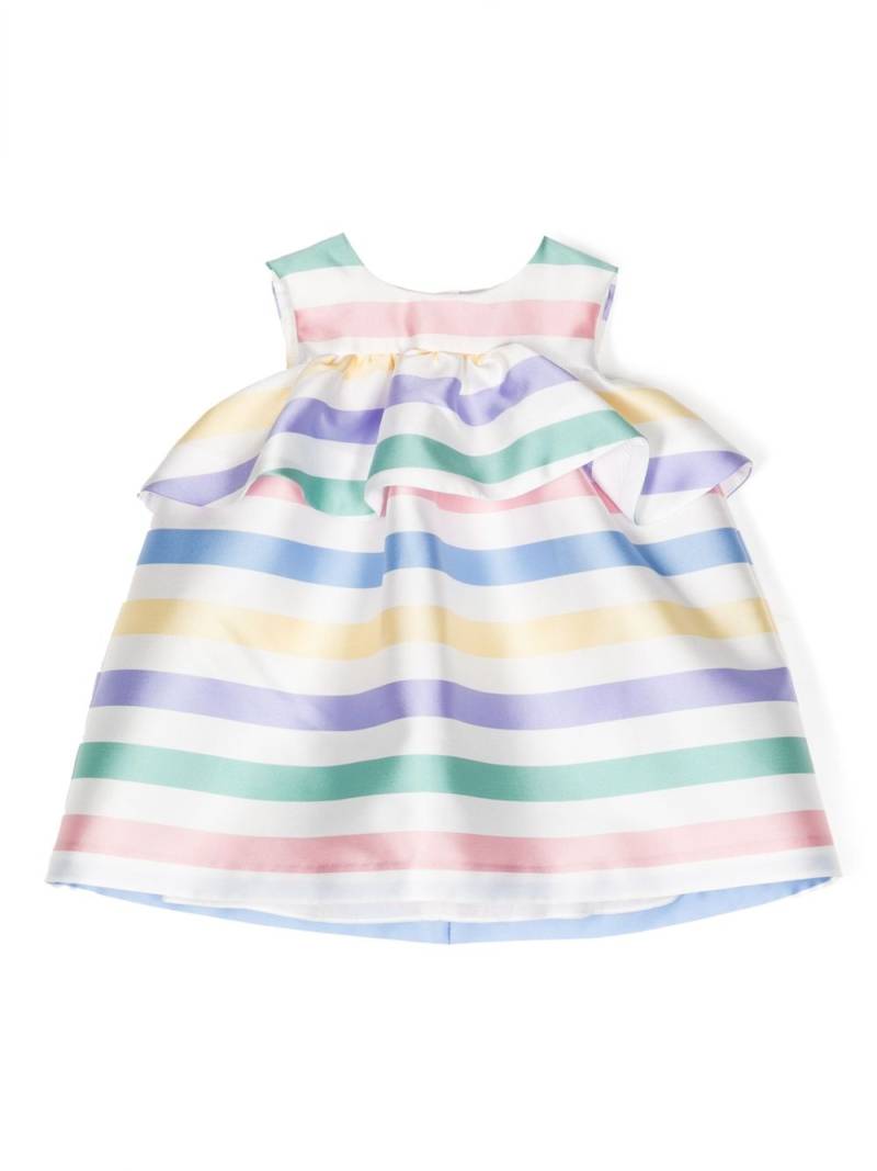 Hucklebones London striped bow-detail dress - Multicolour von Hucklebones London