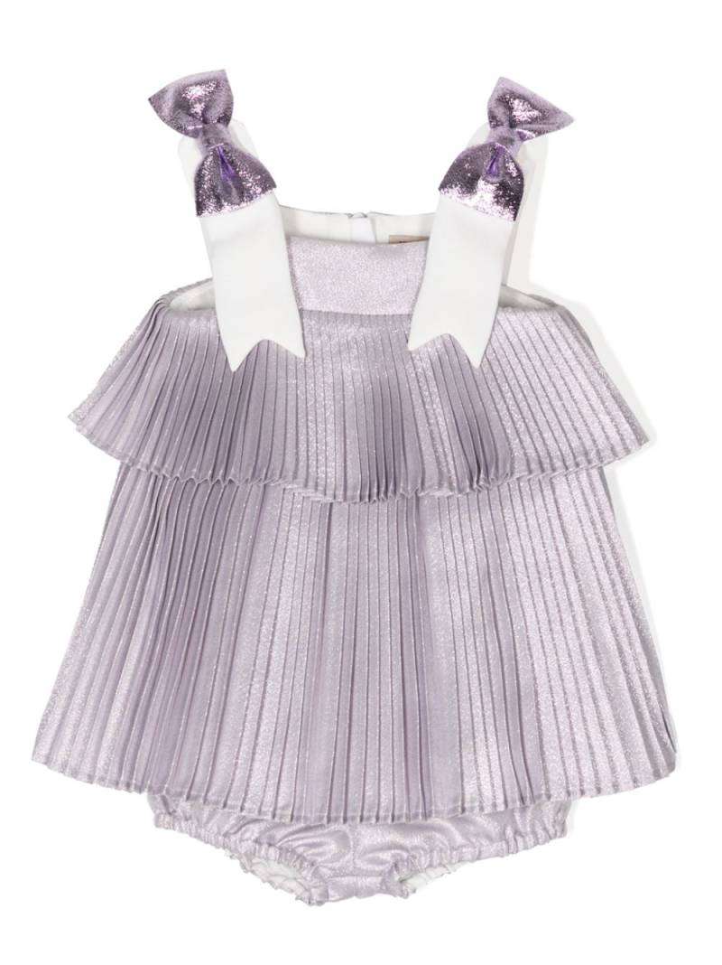 Hucklebones London tiered pleated dress set - Metallic von Hucklebones London