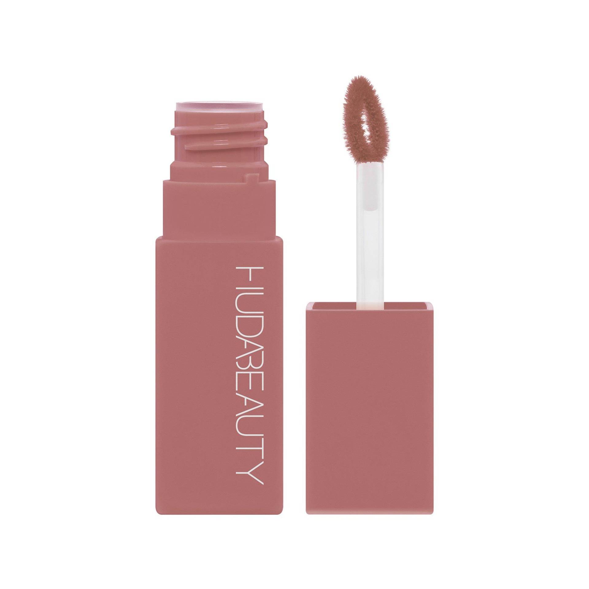 Huda Beauty - Creamy Lip And Cheek Stain Getönte Flüssigkeit für Lippen und Wangen, Apricot Kiss, 6 ml, Berry Kiss von Huda Beauty