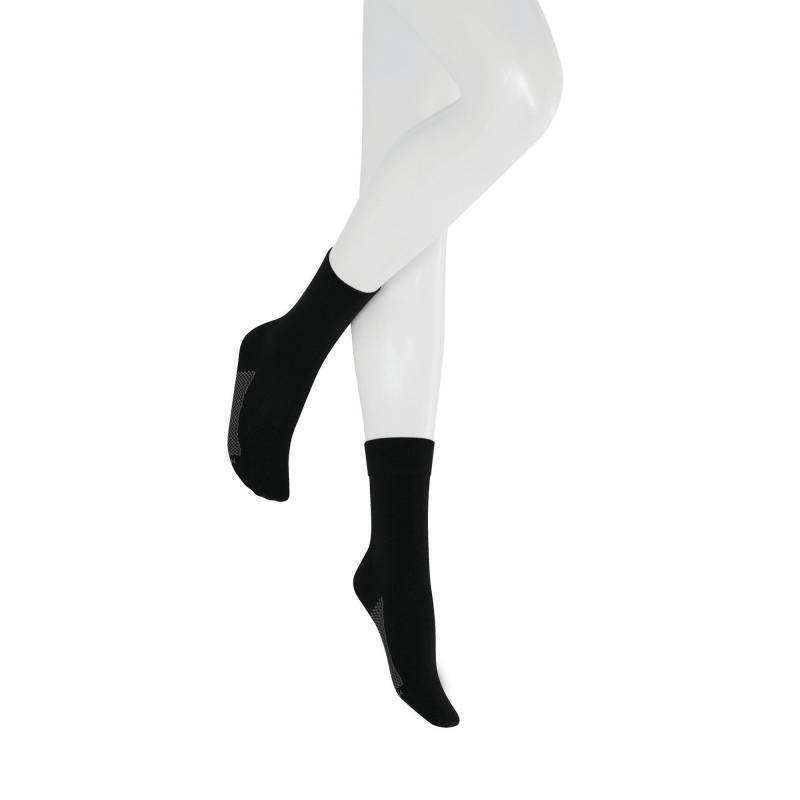 Knöchellange Socken Damen Black 35-38 von Hudson