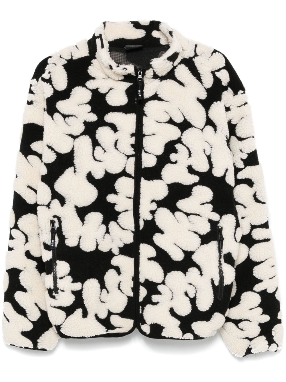 Huf Abstract jacket - Black von Huf