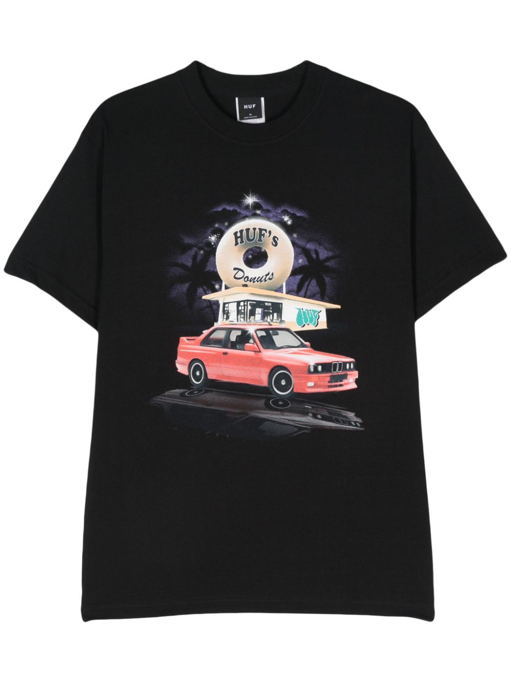 Huf Drive Thru T-shirt - Black von Huf