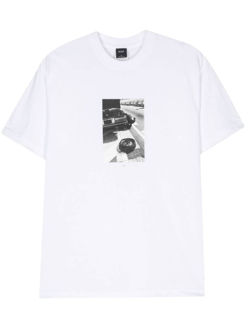 Huf Mason T-shirt - White von Huf