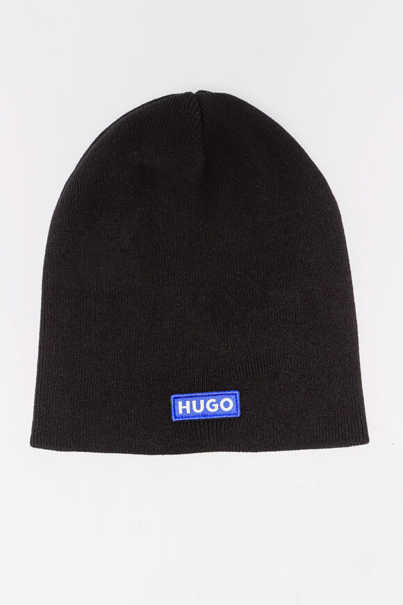 Hugo Blue Beanie | Black | Herren  | Einheitsgroesse von Hugo Blue