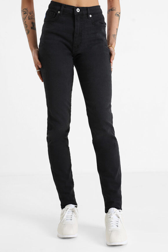 Hugo Blue Malu Skinny Jeans L32 | Black | Damen  | 25/32 von Hugo Blue