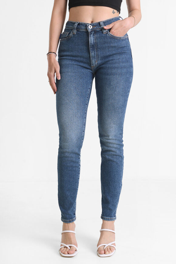 Hugo Blue Malu Skinny Jeans L32 | Medium Blue | Damen  | 25/32 von Hugo Blue