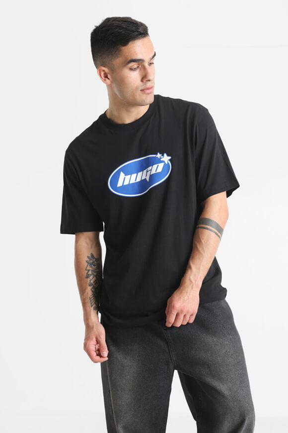 Hugo Blue Nugoclean T-Shirt | Black | Herren  | L von Hugo Blue