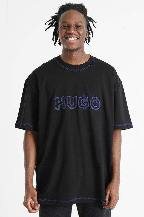 Hugo Blue T-Shirt | Black | Herren  | L von Hugo Blue