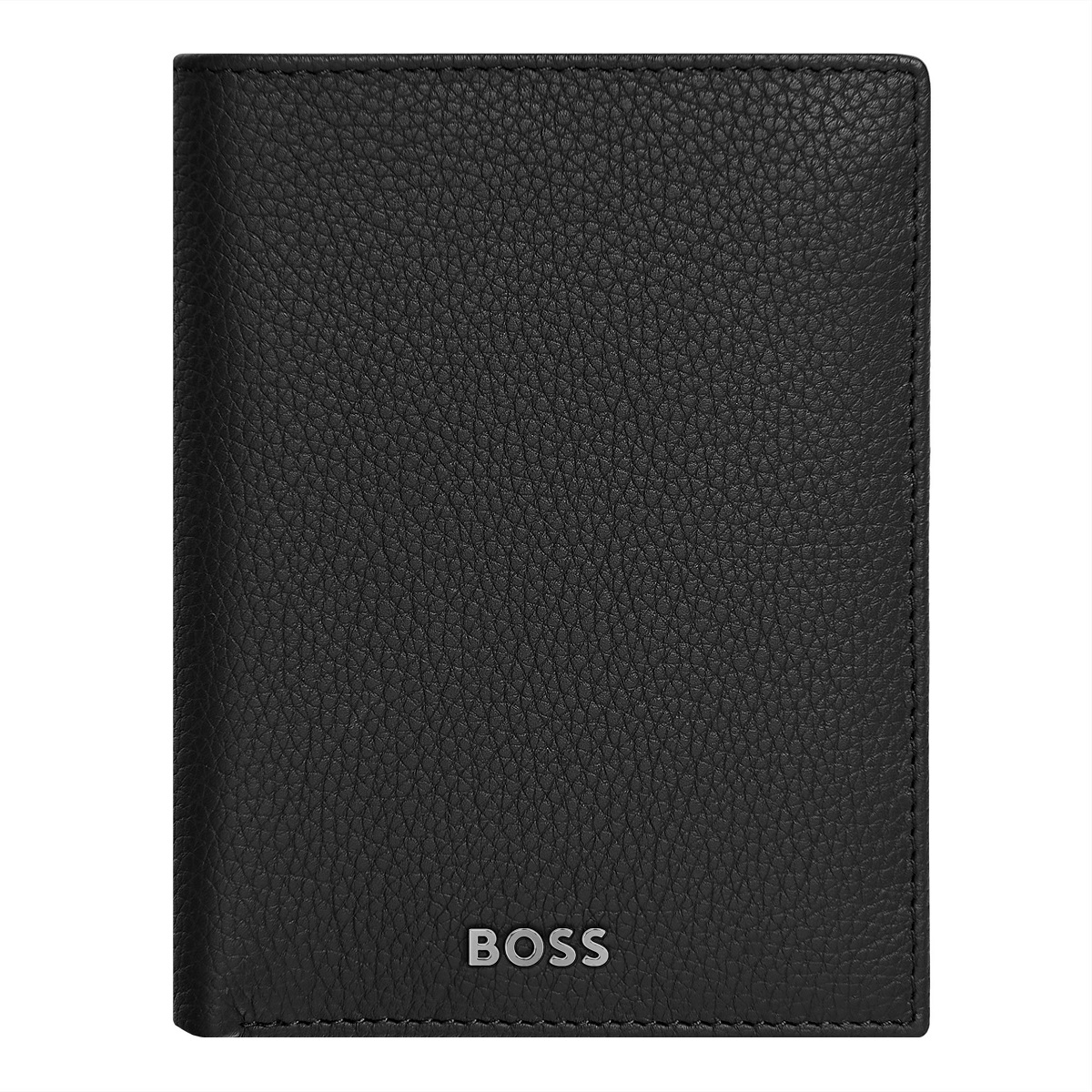 Classic Grained - Kartenetui mit Umschlag in Schwarz von Hugo Boss