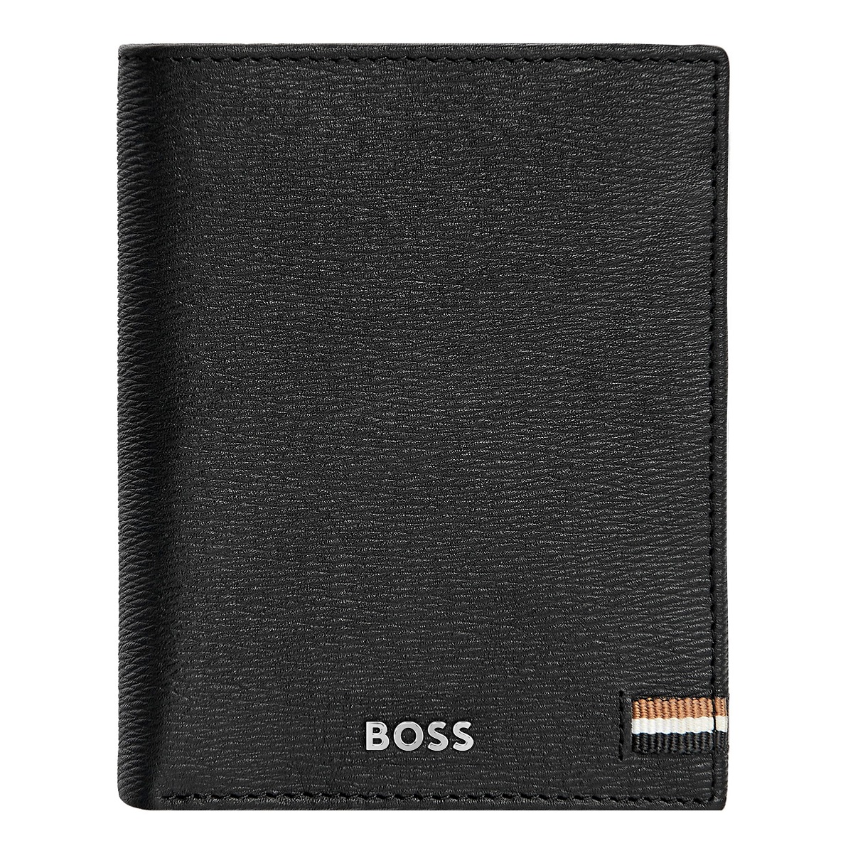 Iconic - Brieftasche Vertical mit Klappe in Schwarz von Hugo Boss