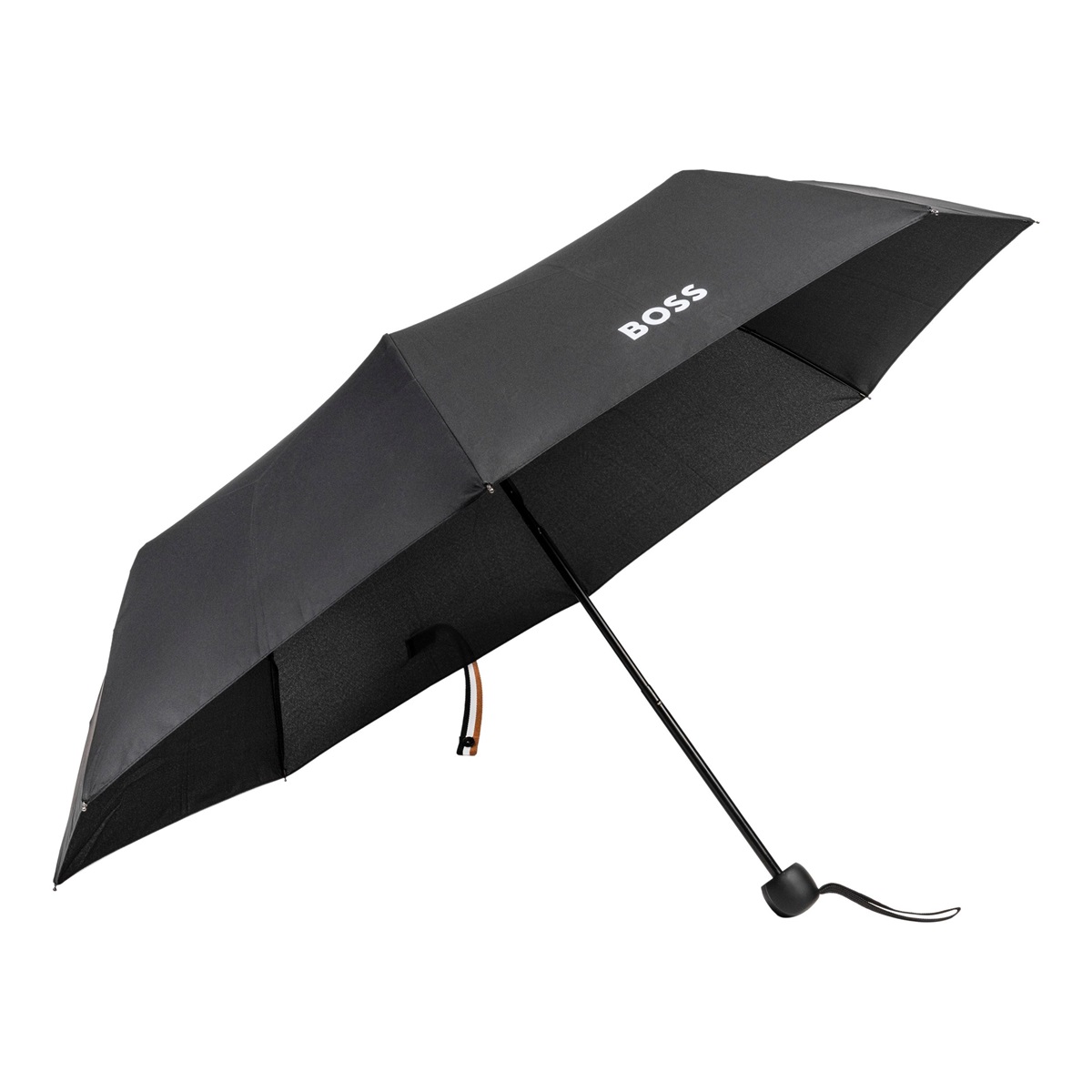 Iconic - Mini Regenschirm in Schwarz von Hugo Boss