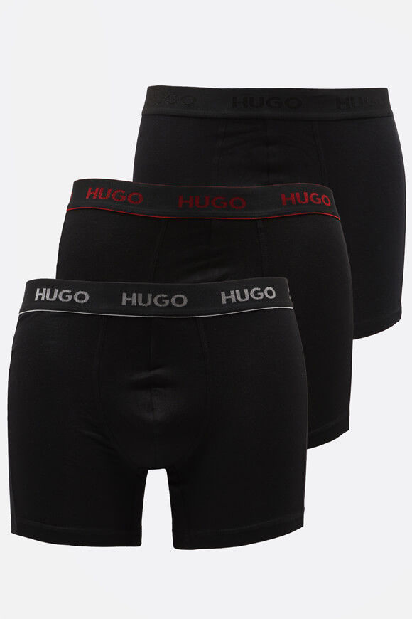 Hugo Red Dreierpack Boxershorts | Black | Herren  | L von Hugo Red