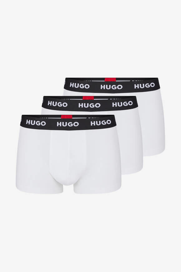 Hugo Red Dreierpack Boxershorts | White | Herren  | L von Hugo Red