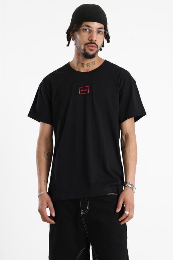 Hugo Red Laze T-Shirt | Black | Herren  | L von Hugo Red