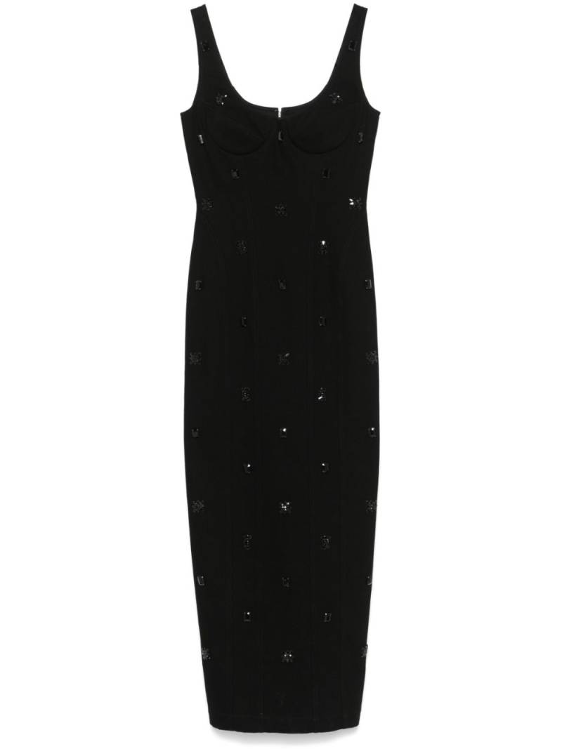 Huishan Zhang Rosemary maxi dress - Black von Huishan Zhang