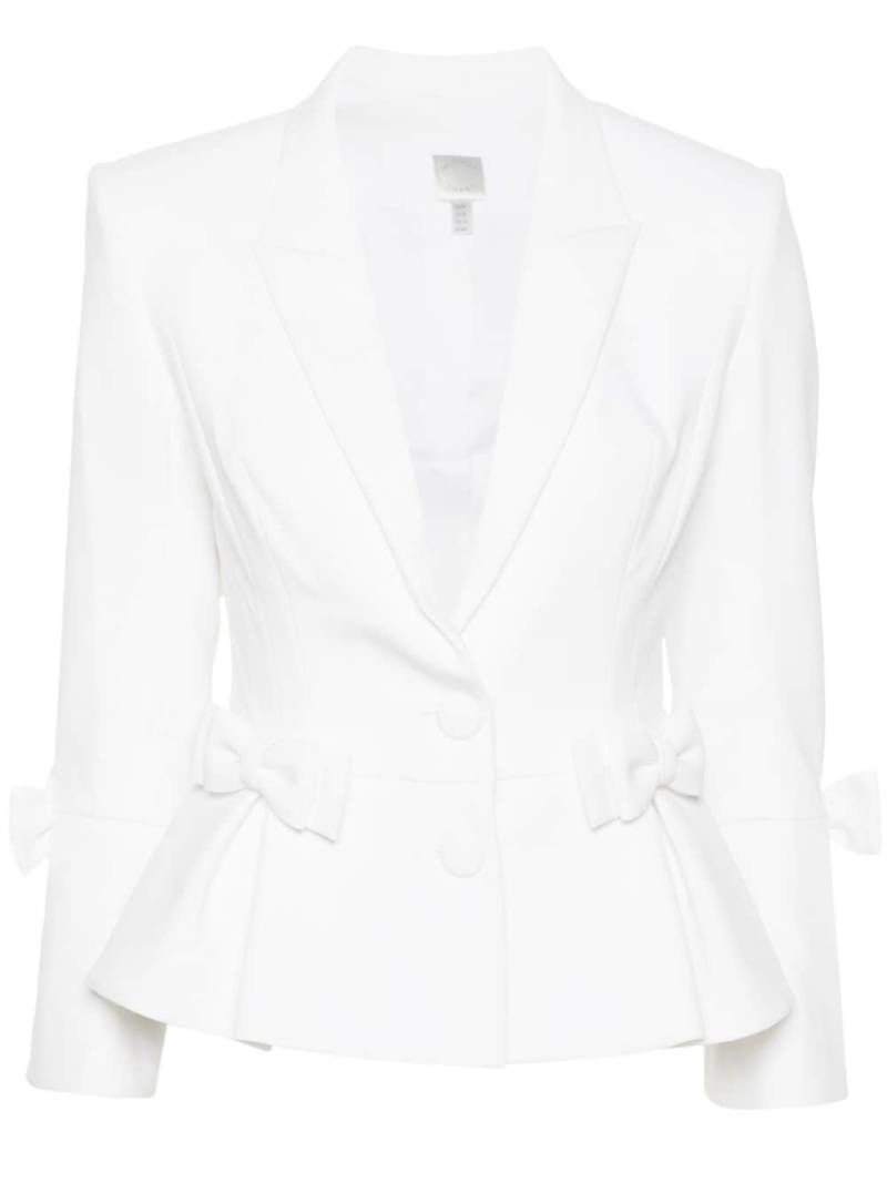 Huishan Zhang Sanna single-breasted blazer - White von Huishan Zhang