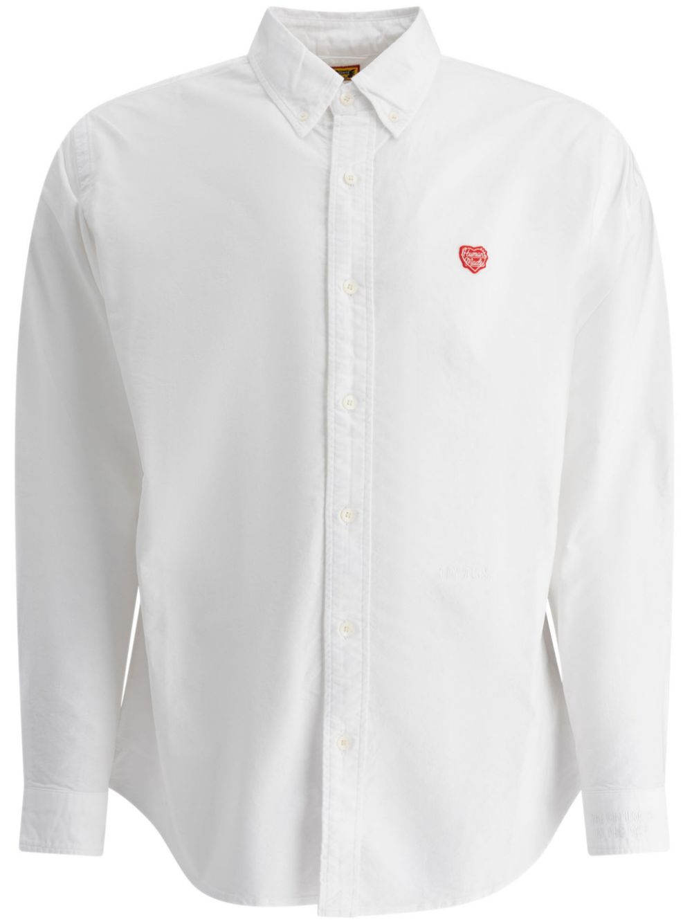 Human Made button-down cotton shirt - White von Human Made