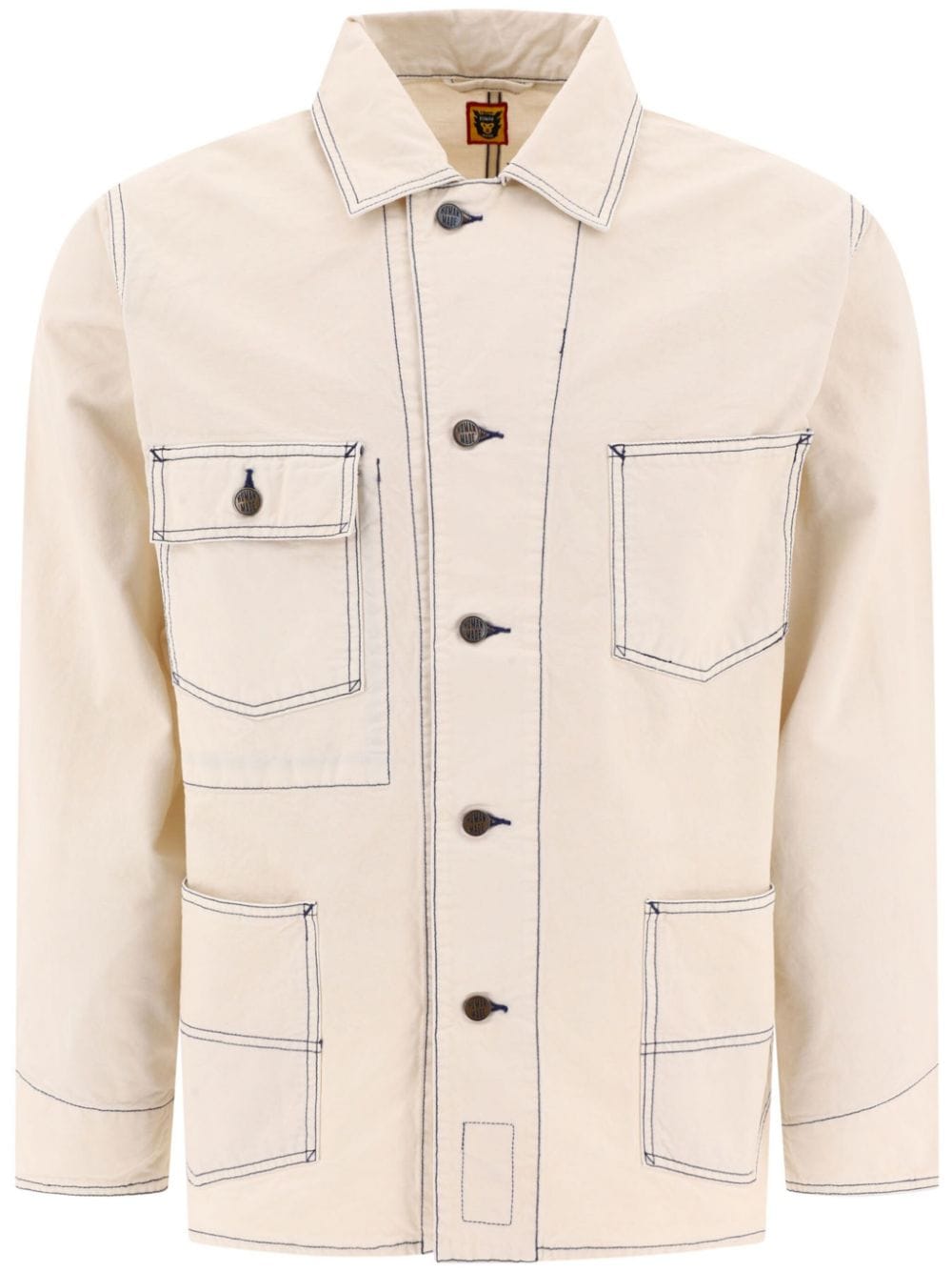 Human Made graphic embroidered jacket - White von Human Made