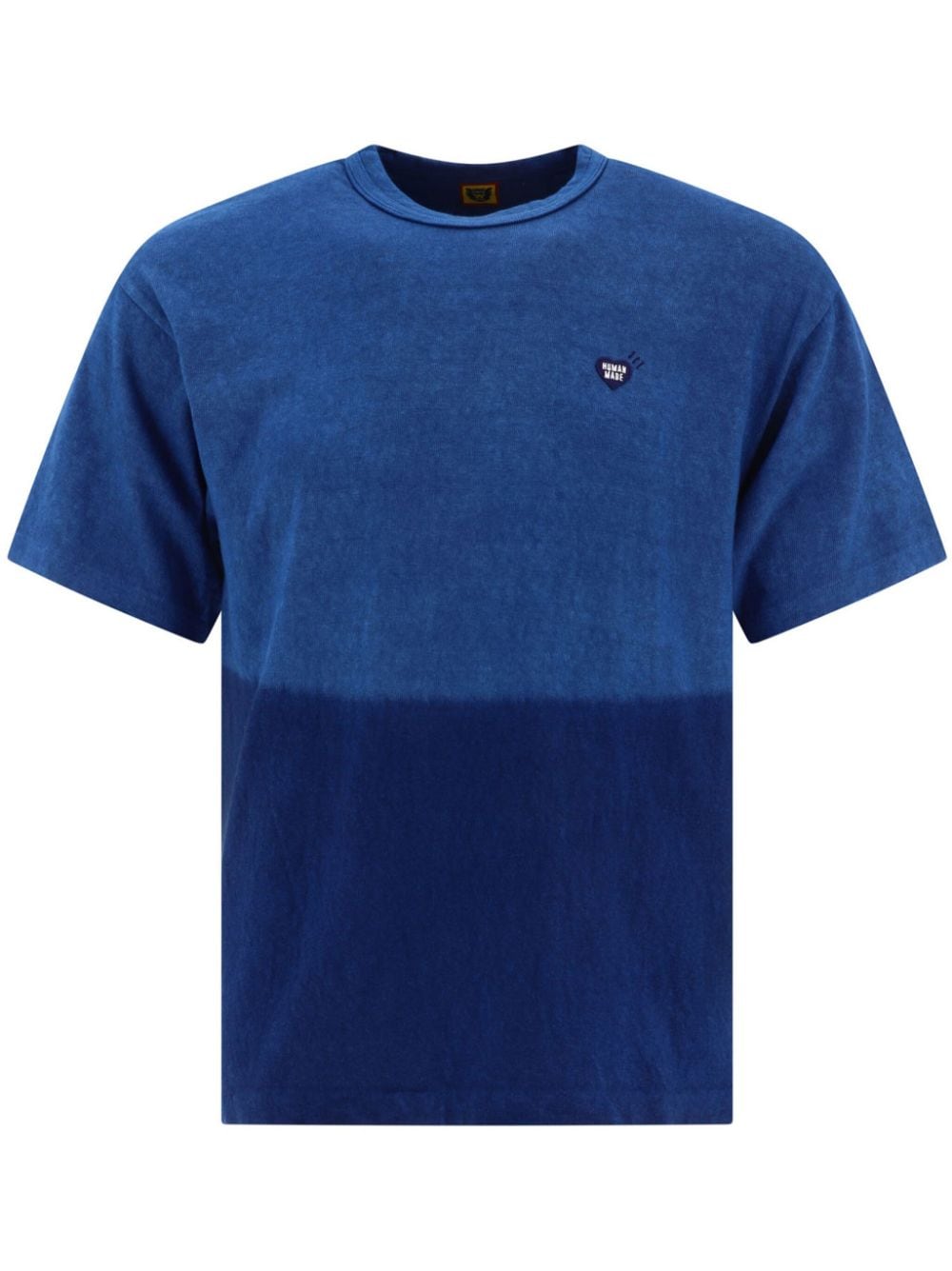 Human Made half-dyed t-shirt - Blue