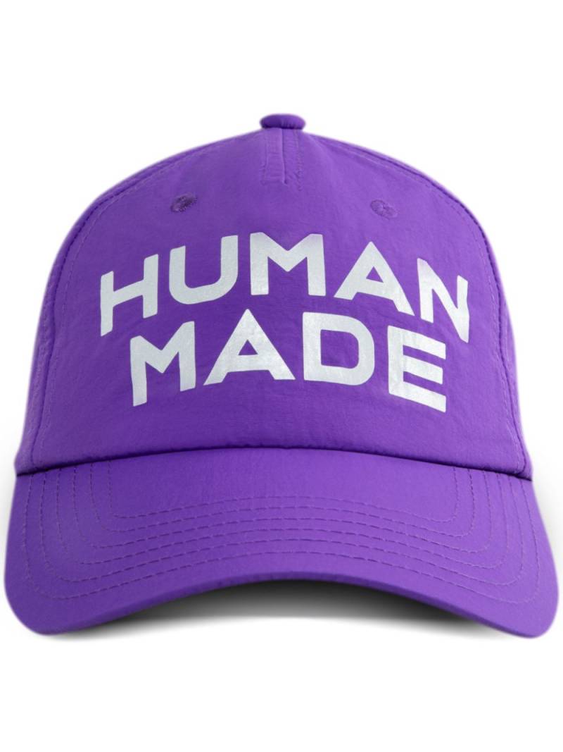 Human Made logo-print cap - Purple von Human Made