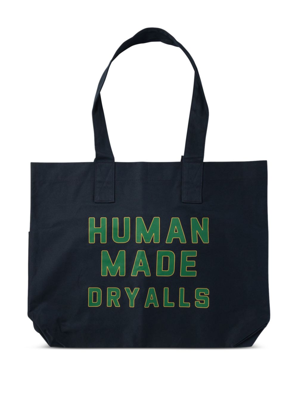 Human Made logo-print tote bag - Blue von Human Made