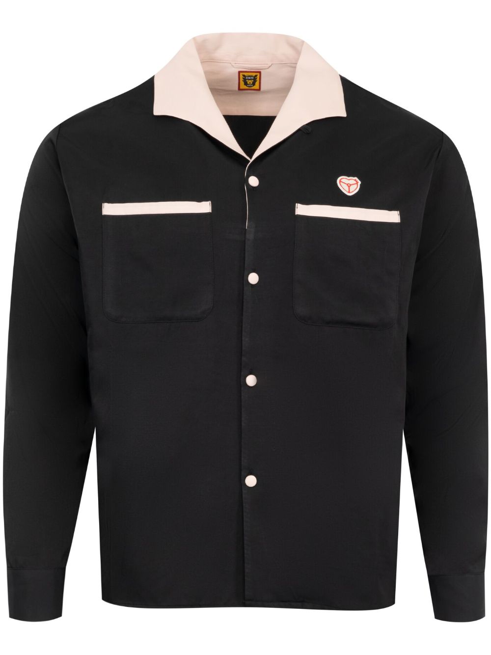 Human Made open-collar shirt - Black von Human Made