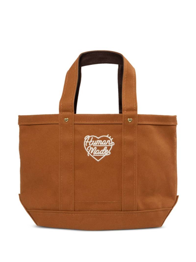 Human Made small Duck tote bag - Brown von Human Made