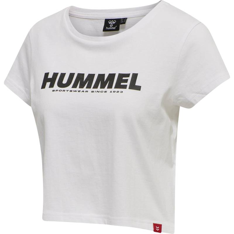 Hummel - crop t-shirt damen legacy, für Damen, Größe XS von Hummel