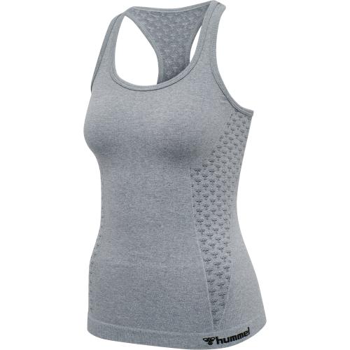 Einzelstück Hummel Hmlci Seamless Top - grey melange (Grösse: L) von Hummel