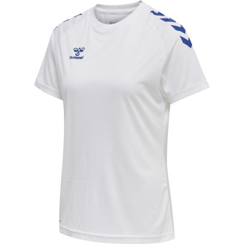 Einzelstück Hummel Hmlcore Xk Core Poly T-Shirt S/S Woman - white/true blue (Grösse: L) von Hummel