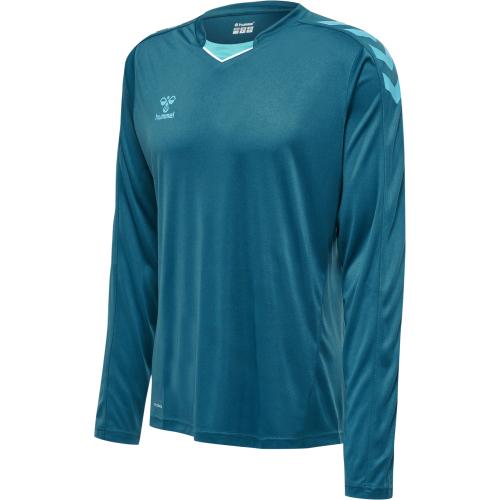 Einzelstück Hummel Hmlcore Xk Poly Jersey L/S - blue coral (Grösse: S) von Hummel