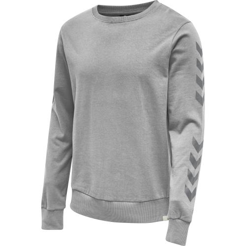 Einzelstück Hummel Hmllegacy Chevron Sweatshirt - grey melange (Grösse: L) von Hummel