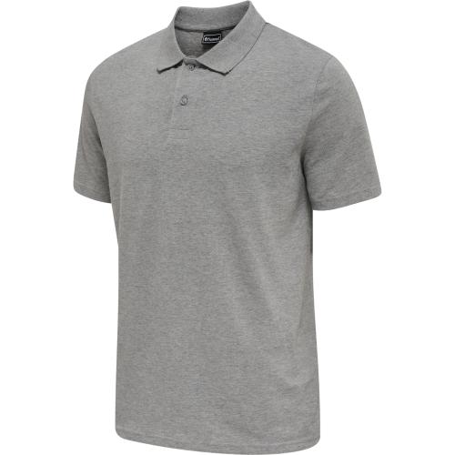 Einzelstück Hummel Hmlred Stretch Polo - grey melange (Grösse: M) von Hummel