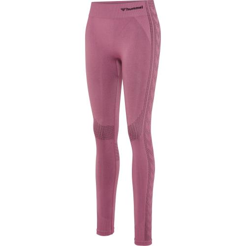 Einzelstück Hummel Hmlshaping Seamless Mw Tights - heather rose (Grösse: M) von Hummel