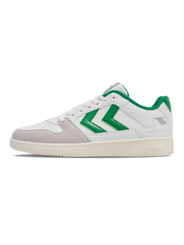 Einzelstück Hummel St. Power Play Pl - white/green (Grösse: 41) von Hummel