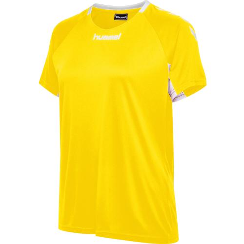 Hummel Core Team Jersey Woman S/S - sports yellow (Grösse: XS) von Hummel