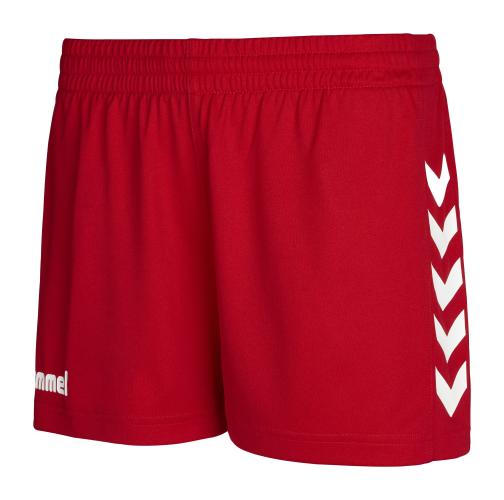 Hummel Core Womens Shorts - true red pr (Grösse: XS) von Hummel
