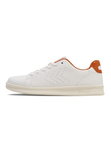 Hummel Court Line Lz - white/burnt orange (Grösse: 39) von Hummel